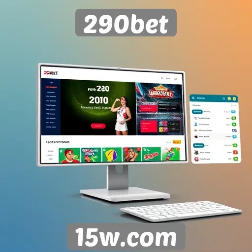 Interface amigável e navegação no 290bet